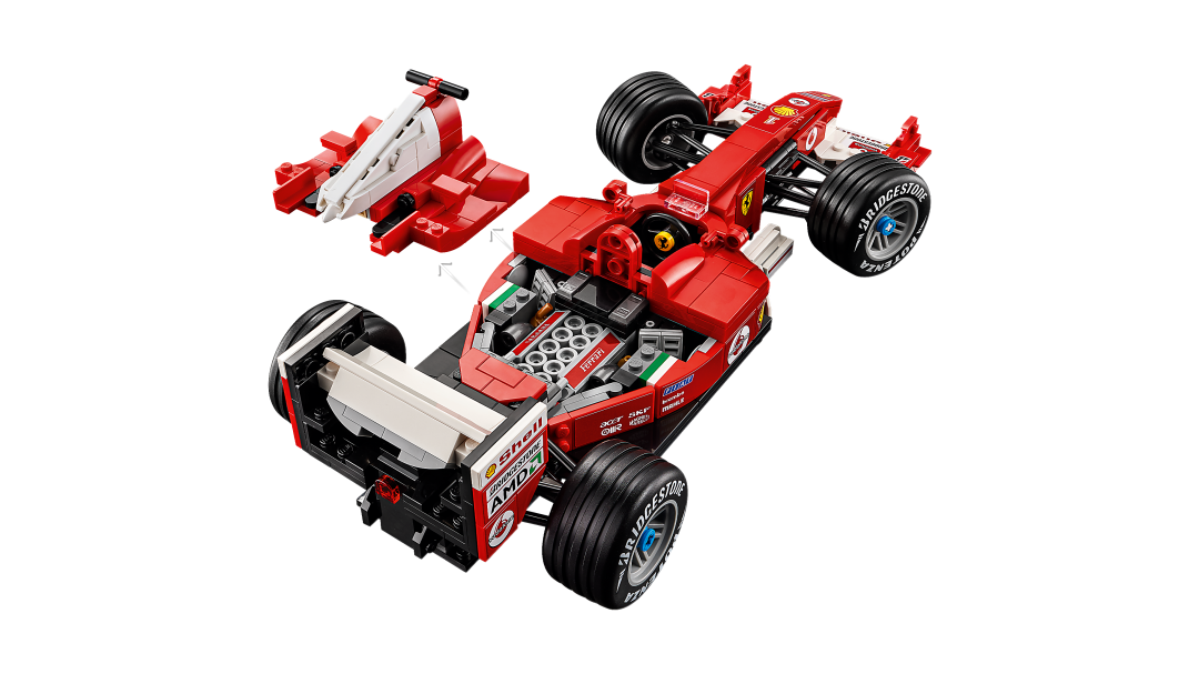 11375 | LEGO® ICONS™ Ferrari F2004 & Michael Schumacher