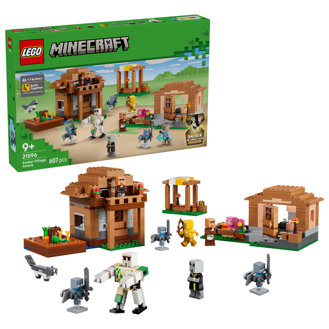 21596 | LEGO® Minecraft® Evoker Village Attack