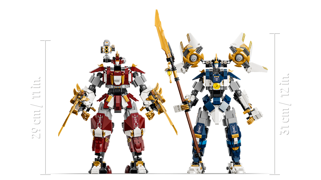 71870 | LEGO® NINJAGO® The Twin Titan Mechs