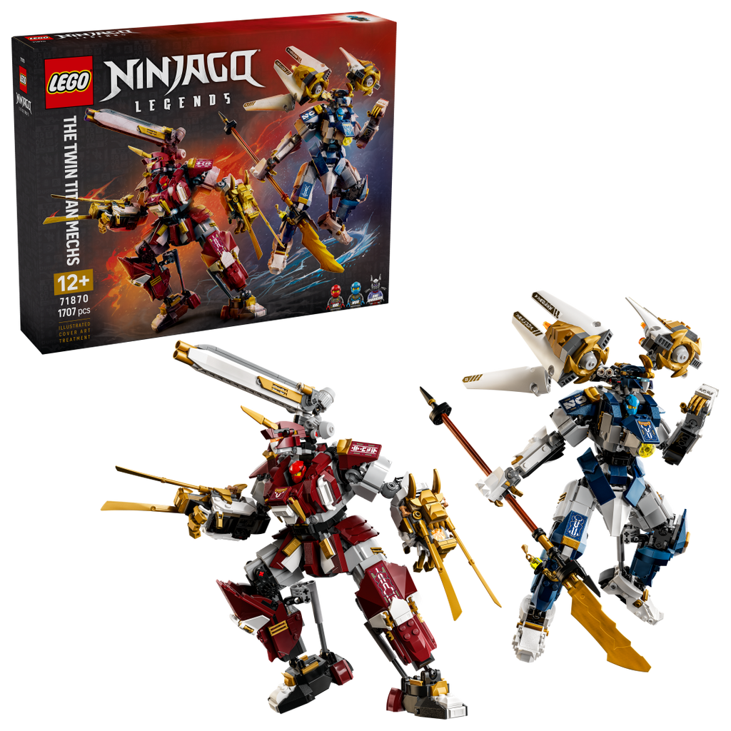 71870 | LEGO® NINJAGO® The Twin Titan Mechs