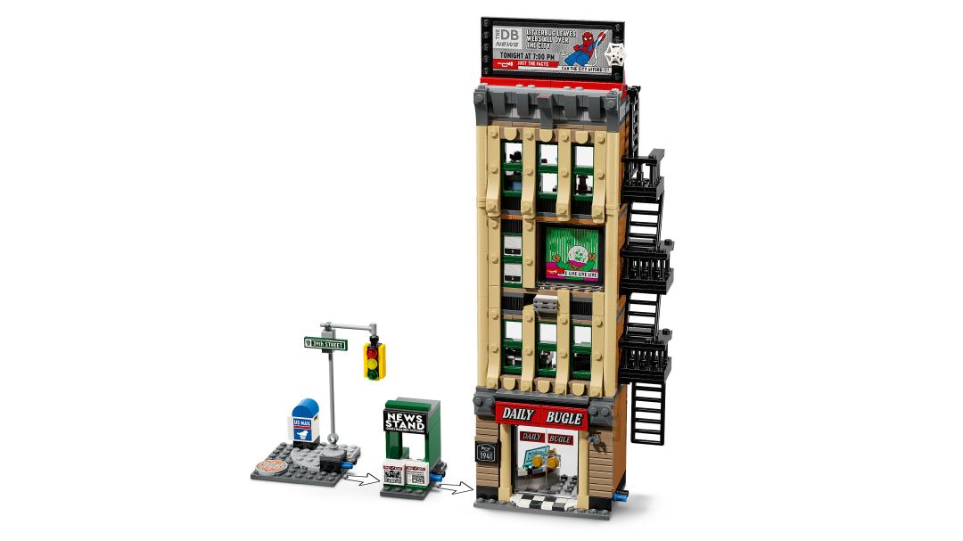 76342 | LEGO® Marvel Spider-Man vs. Mysterio: The Daily Bugle
