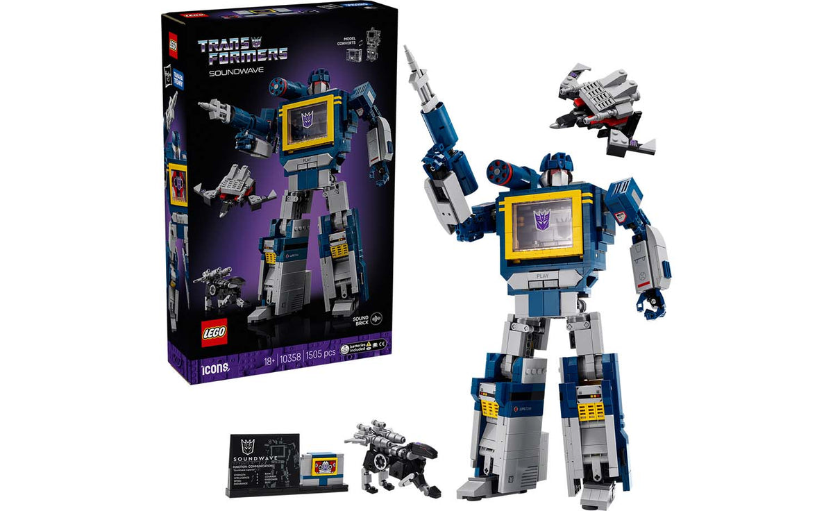 10358 | LEGO® ICONS™ Transformers: Soundwave